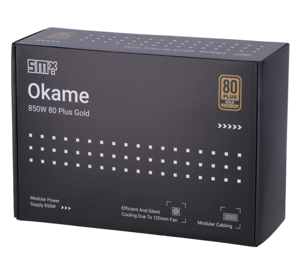 SMX Outlet Okame M2 850W 80 Plus Gold EU - 1563076 - zdjęcie 8